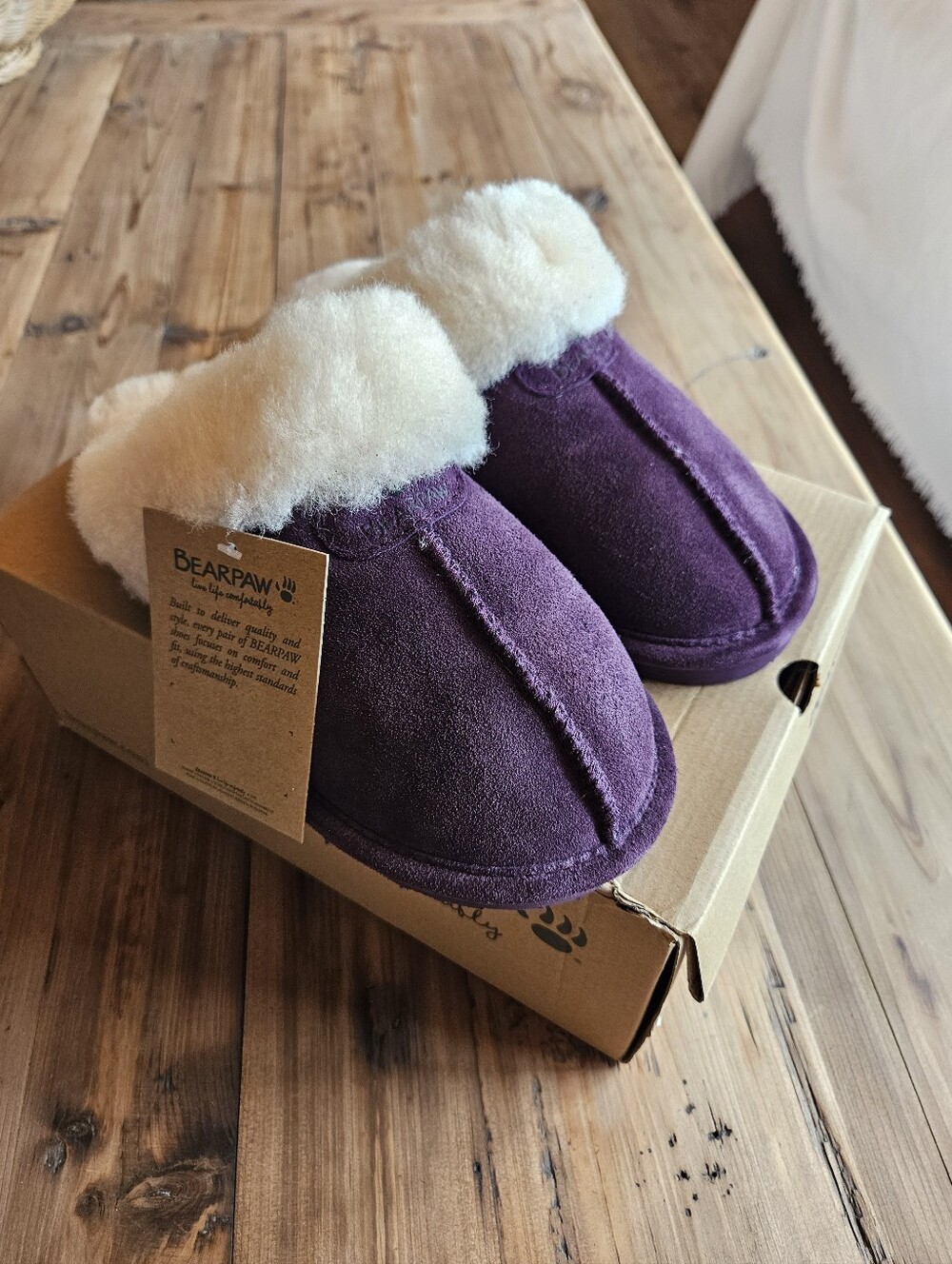 BearPaw Loki II Womens Larkspur Size 9 Slippers